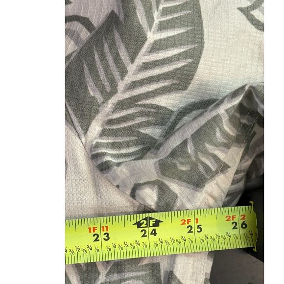 Quiksilver Waterman Collection Mens XXL Tropical Hawaiian Print Short Sleeve - Picture 6 of 7